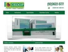 Tablet Screenshot of cedofmanaus.com.br
